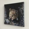 Little mouse at night - 20cm x 20cm, acrylic on canvas - Image 3